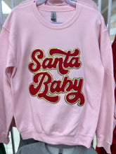 Load image into Gallery viewer, Santa Baby Patch Sweatshirt
