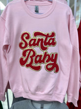 Load image into Gallery viewer, Santa Baby Patch Sweatshirt
